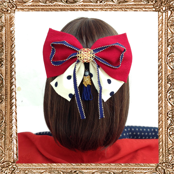 卒業式でハイカラさんになれる 袴にピッタリのリボンの髪飾り特集