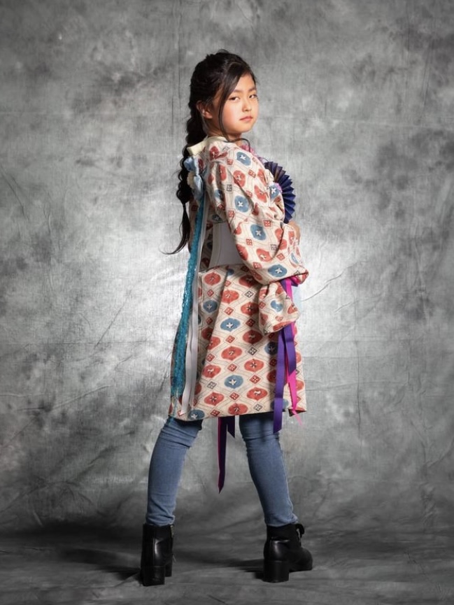 着物　リメイク　子供