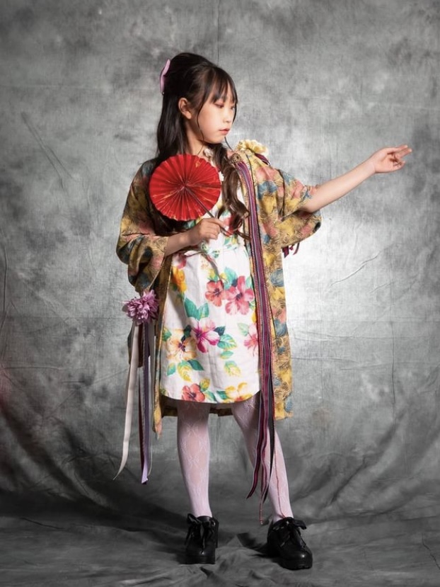 着物　リメイク　子供