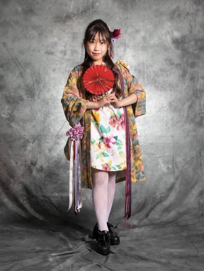 着物　リメイク　子供