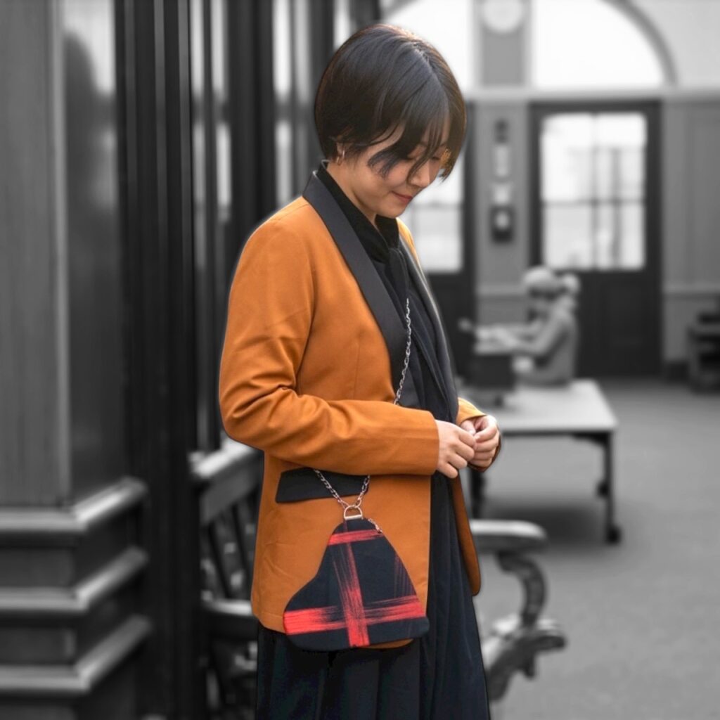 成人式 卒業式 七五三 浴衣 バッグ おしゃれ 可愛い レトロ 赤 ショルダー