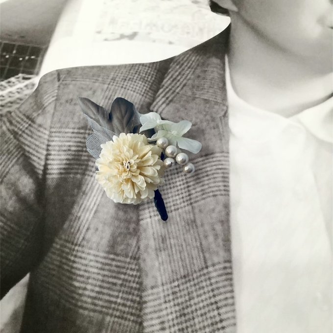 春 入学式 お出かけ お呼ばれ コサージュ おしゃれ