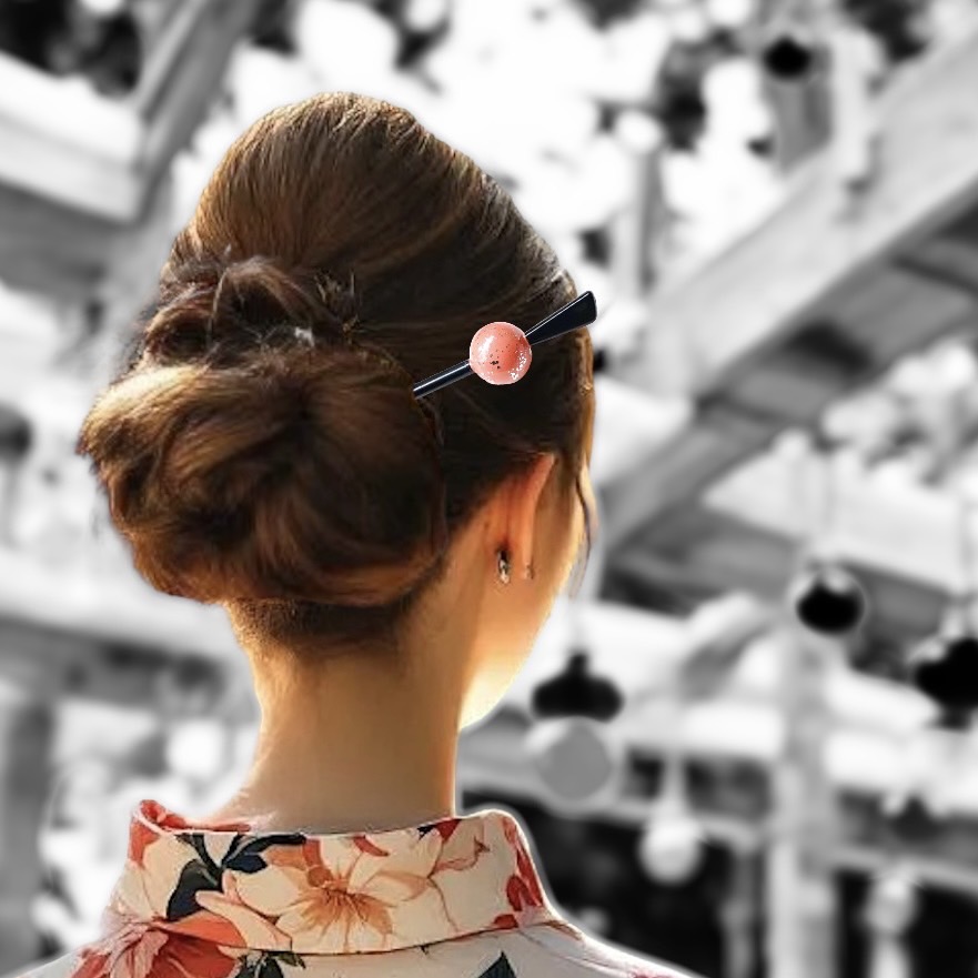 春 お出かけ 旅行 同窓会 小物 ヘア 髪型 かんざし