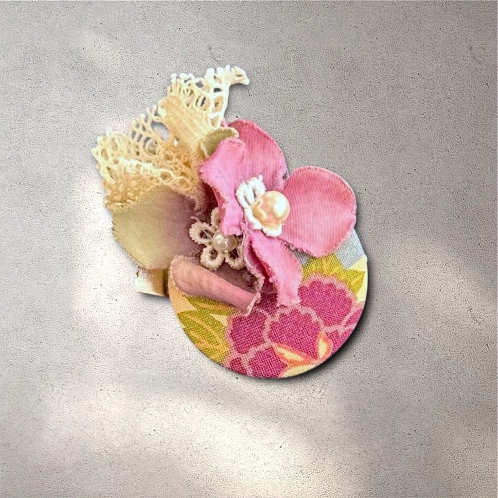 春 小物 スカーフ ブローチ お出かけ 旅行 同窓会