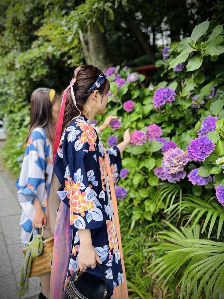 鎌倉の紫陽花散策で着物・浴衣レンタル｜日帰り旅で自分にご褒美と最高