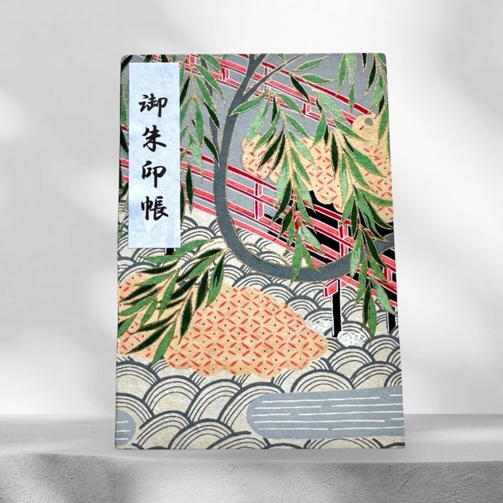 鎌倉の手作り体験で作る富山和紙の御朱印帳　